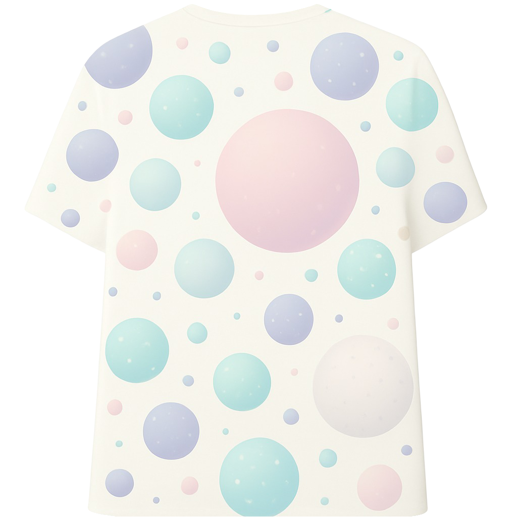 Pastel polka dots - T shirt