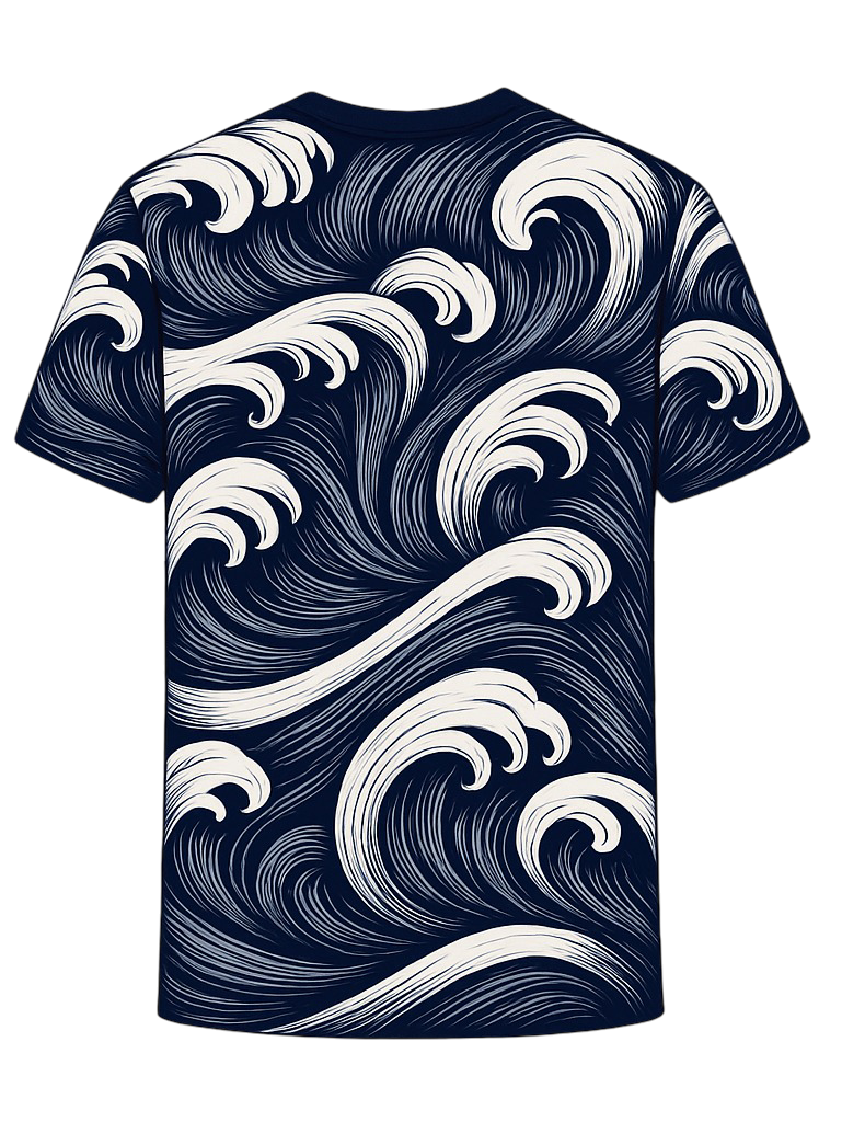 Ocean waves T-shirt