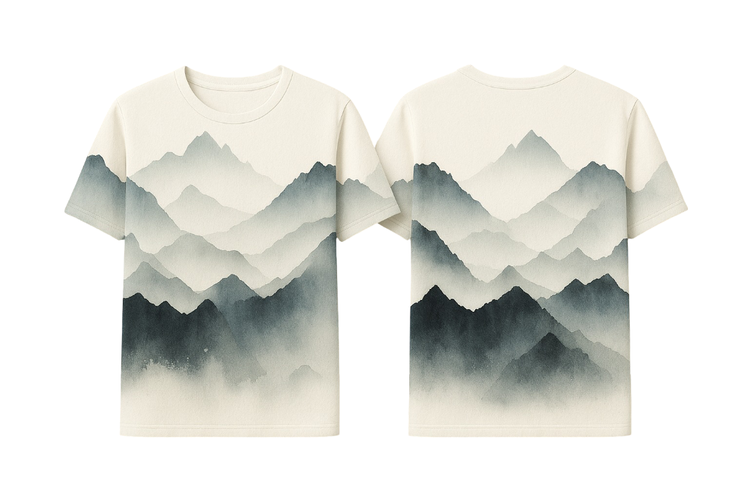 Hills on Smog tee