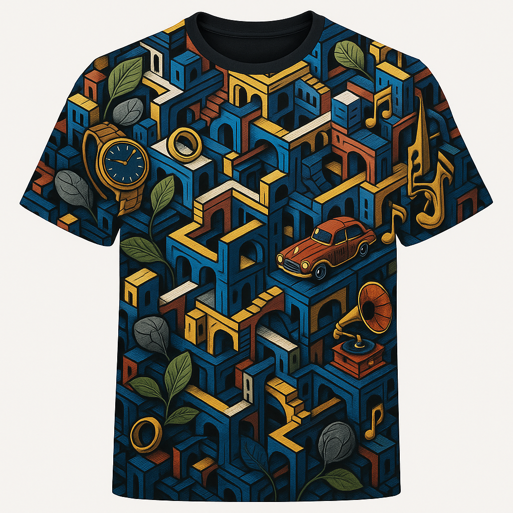 City of labyrinth tee