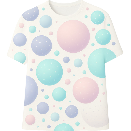 Pastel polka dots - T shirt