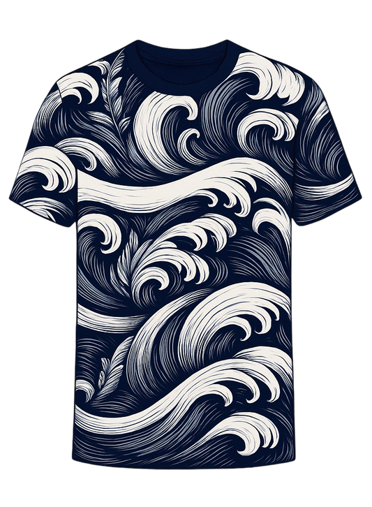 Ocean waves T-shirt