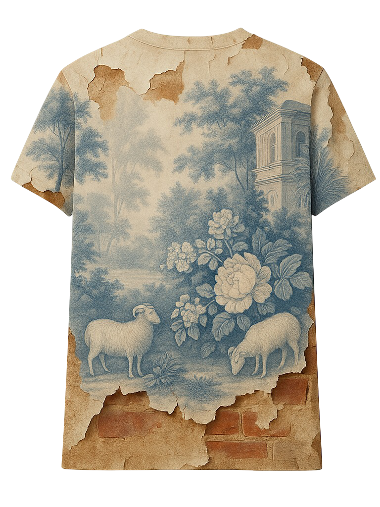 Tearing photo tee