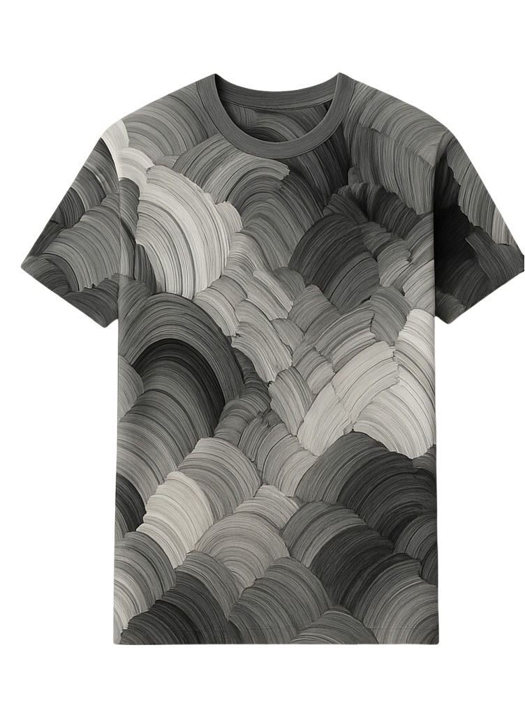 Broken brush tee